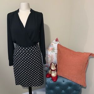 Business Casual Black Blouse Size 2